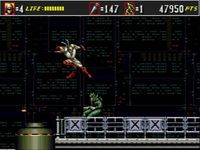une photo d'Ã©cran de Shinobi 3 - Return of the Ninja Master sur Sega Megadrive